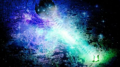 Trent of Light - a Digital Art Artowrk by Yasuo Oda